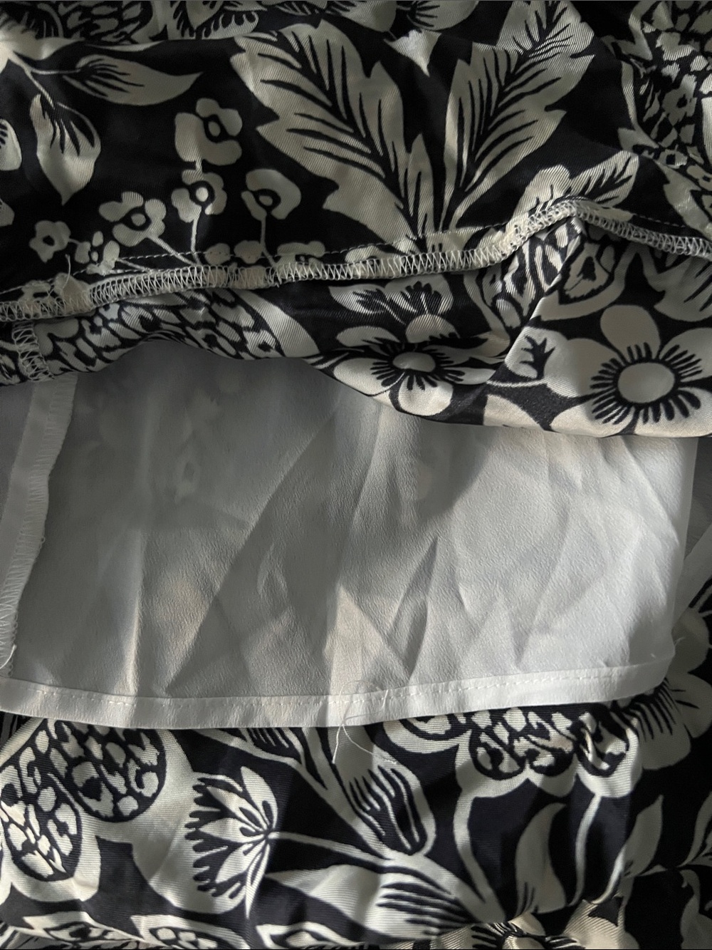 J.Crew Collection Black Ivory Floral Open-Back Halter Maxi Dress Size 16 NWT - Picture 6 of 10